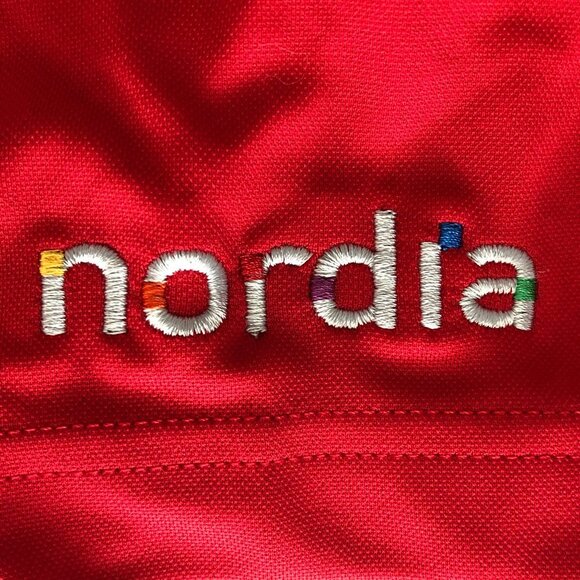 ONTOUR Athletic Short Sleeve 2 Button Pull On Poly Golf Polo Shirt Red Sz S NWOT - Picture 10 of 11